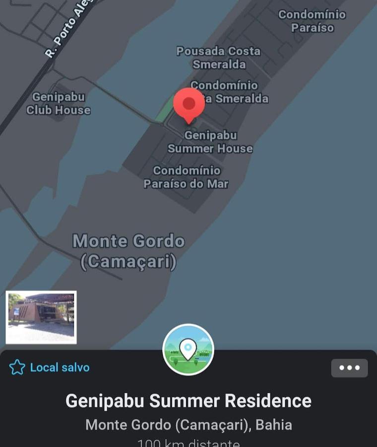 קמאסארי Apartamento Em Guarajuba 200M Da Praia מראה חיצוני תמונה